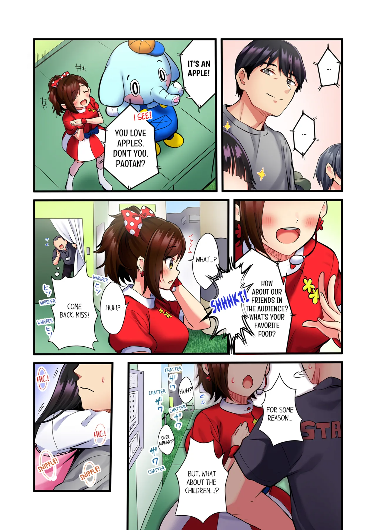 [Girigirimai] Uta no Onee-san Datte H Shitai ~Konnakao, TV no Mae Minna ni wa Miserarenai yo... | Even an Innocent TV Show Singer Needs Sex Vol. 1-4 [English] [Decensored] [Ongoing] - Page 5