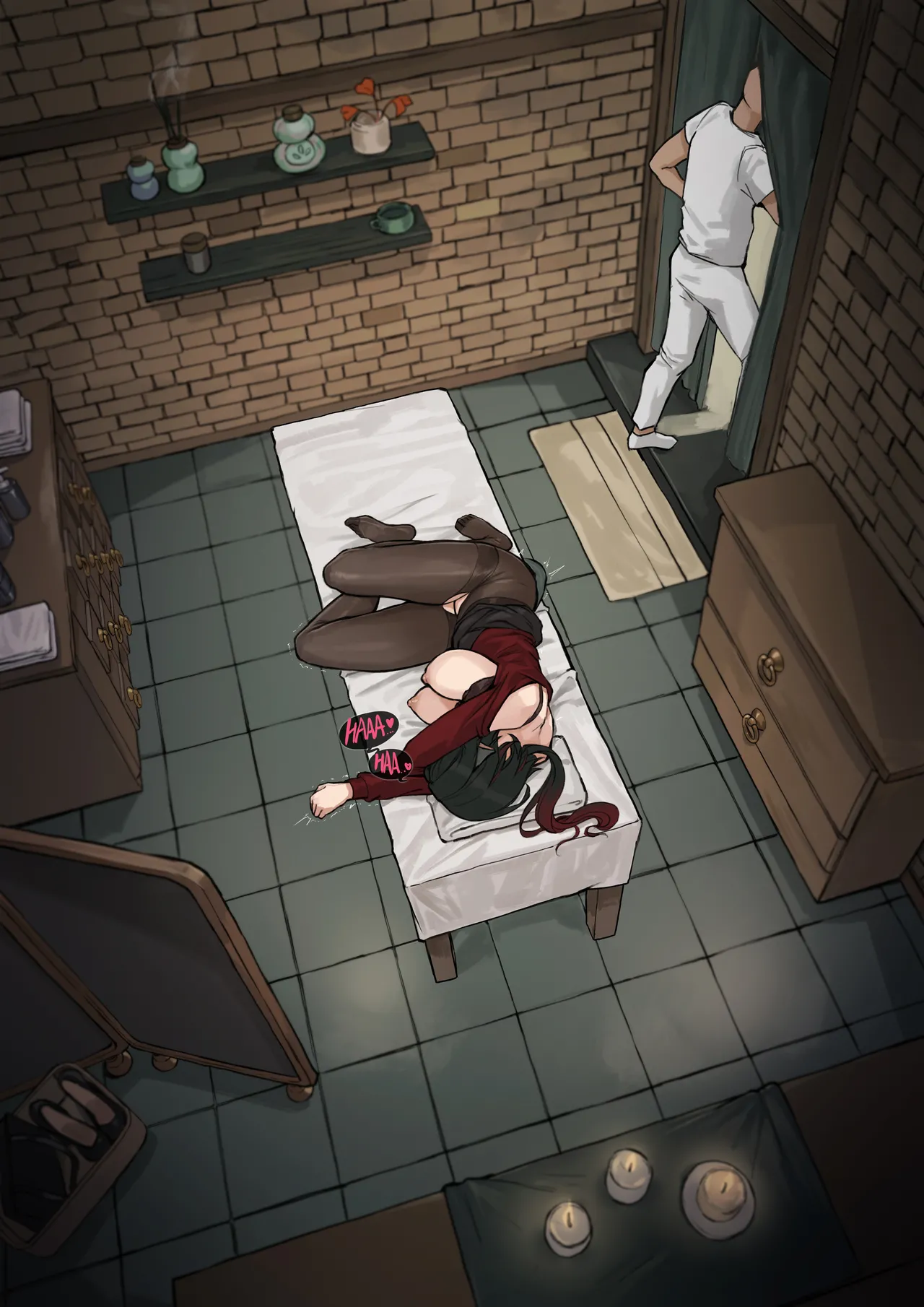 [FrozenSpiderLily] 【简·杜-她的解压秘仪】|【Jane Doe - Her Private Ritual for Release】（中文）（q8Vxx译） - Page 22
