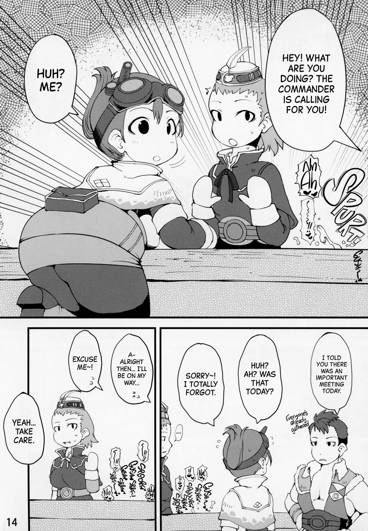 Katsuyoku no Uketsukejou | The Lust-Parched Receptionist - Page 13