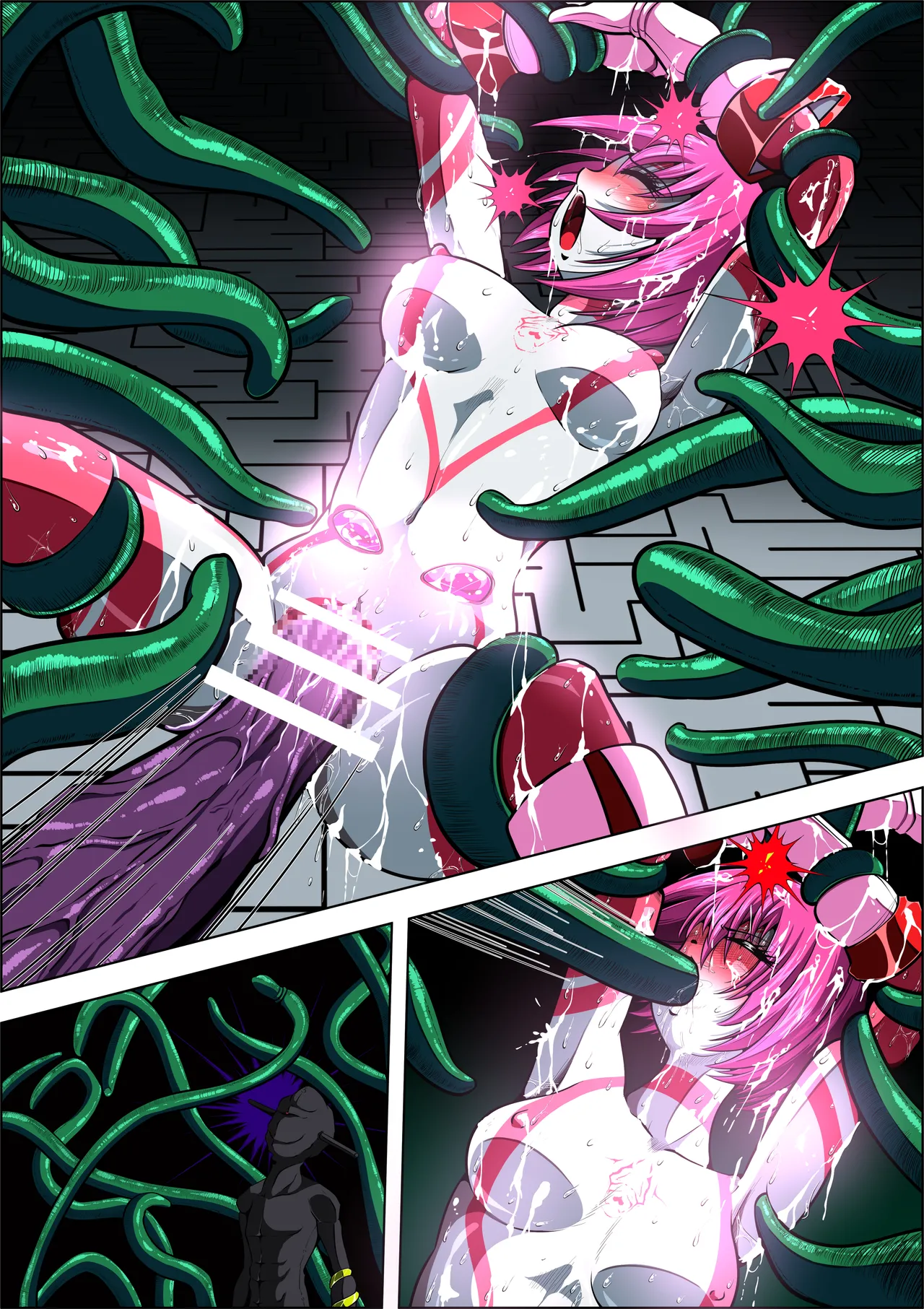 Can't escape from the tentacles...?! - Page 39