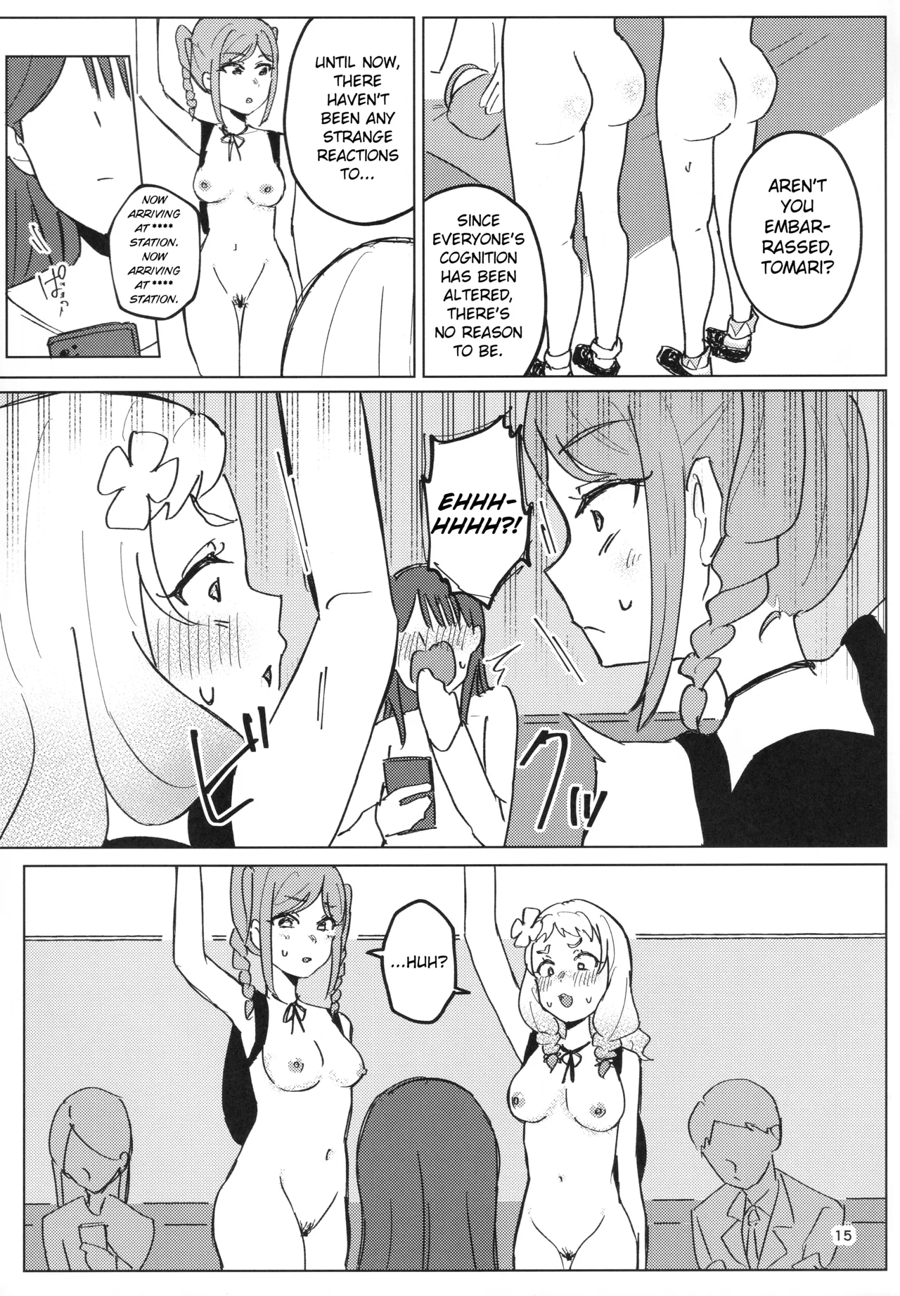 Page 16 of (C107) [Ujita Honpo (Ujita Hajime)] Zenra Toukou ga Standard desu | Going to School Naked is the Standard (Love Live! Superstar!!) [English]