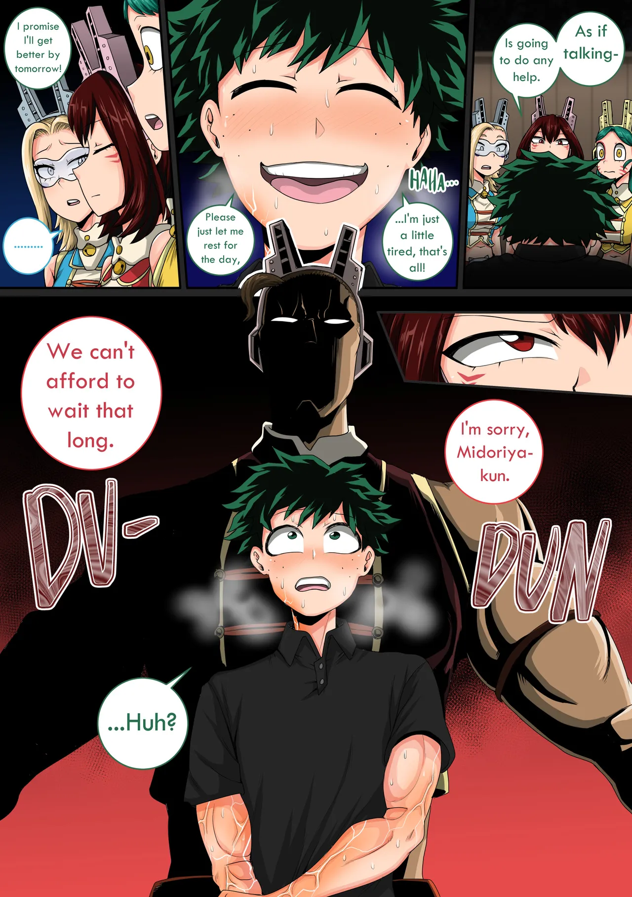 My Harem Academia Chapter 8 Part 3 Breaking into a broken heart - Page 118