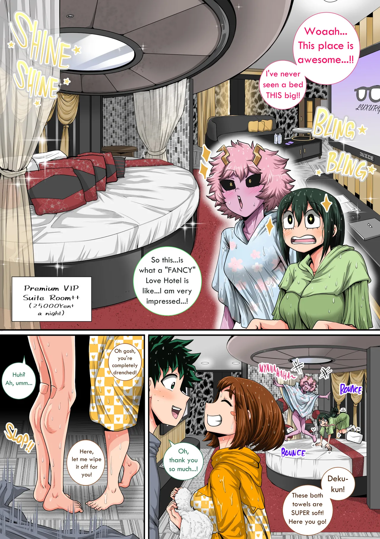 My Harem Academia Chapter 8 Part 3 Breaking into a broken heart - Page 27