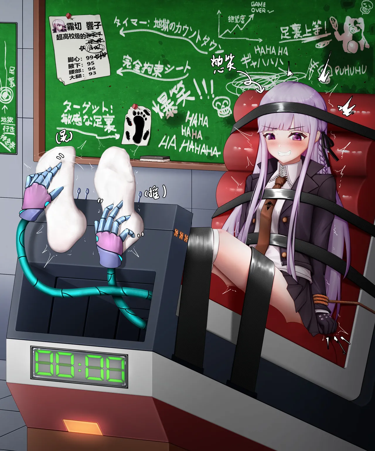 「Fanbox」超高校级的痒刑：侦探小姐的计时挑战～「青草」 - Page 24