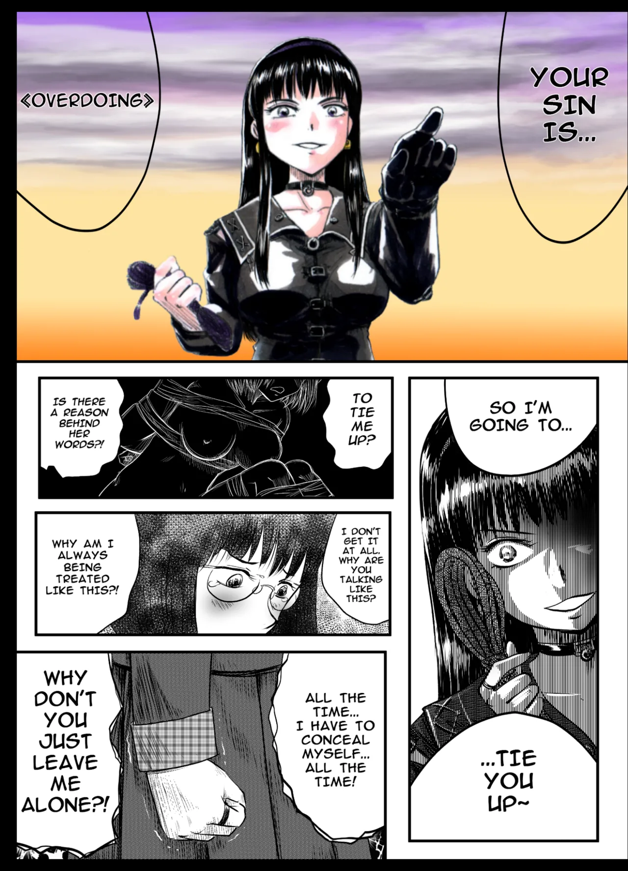 A TALE OF BONDAGE FIGHTER PRINCESS SPHINX act9 vsCONCEALED WEAPONS - Page 15