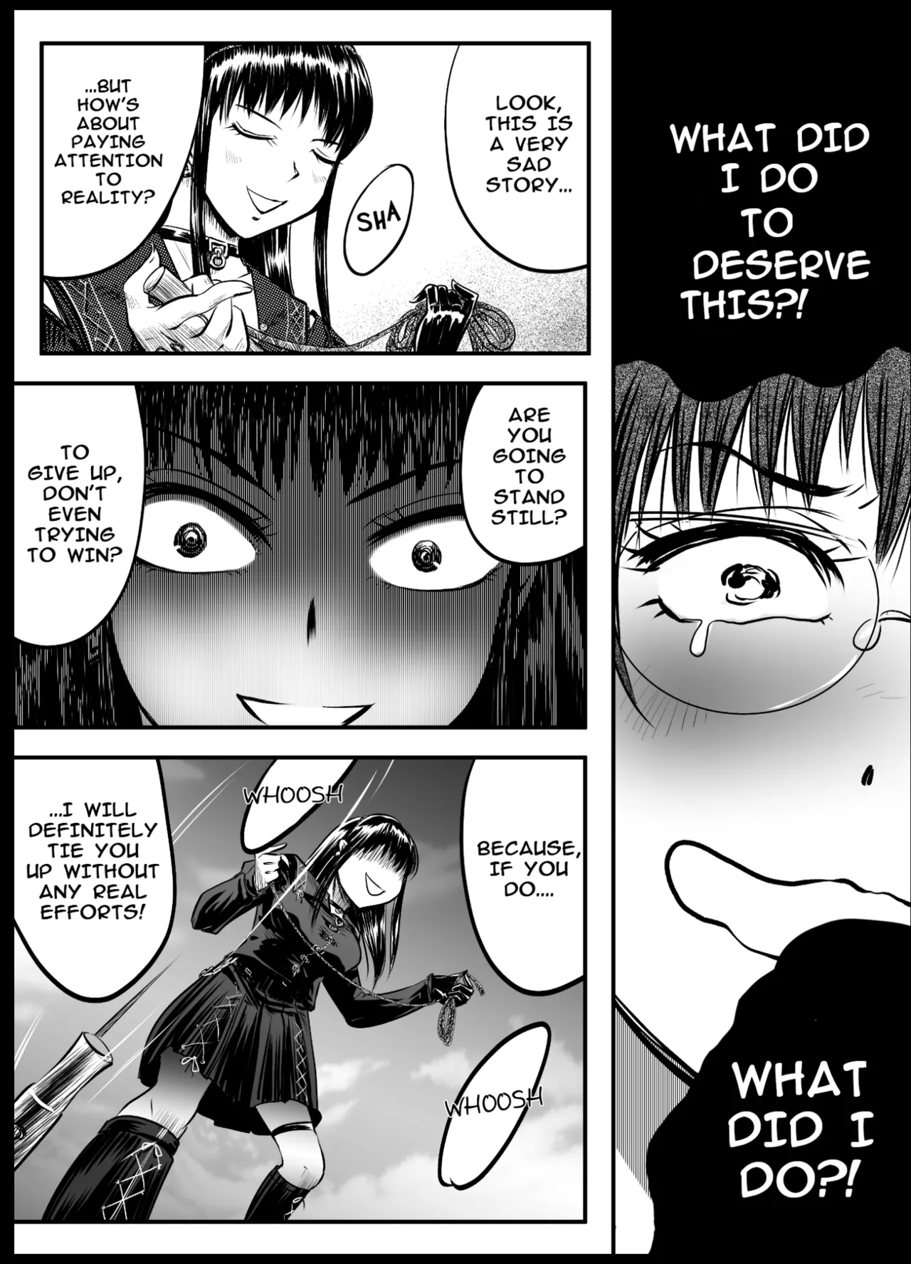 A TALE OF BONDAGE FIGHTER PRINCESS SPHINX act9 vsCONCEALED WEAPONS - Page 21