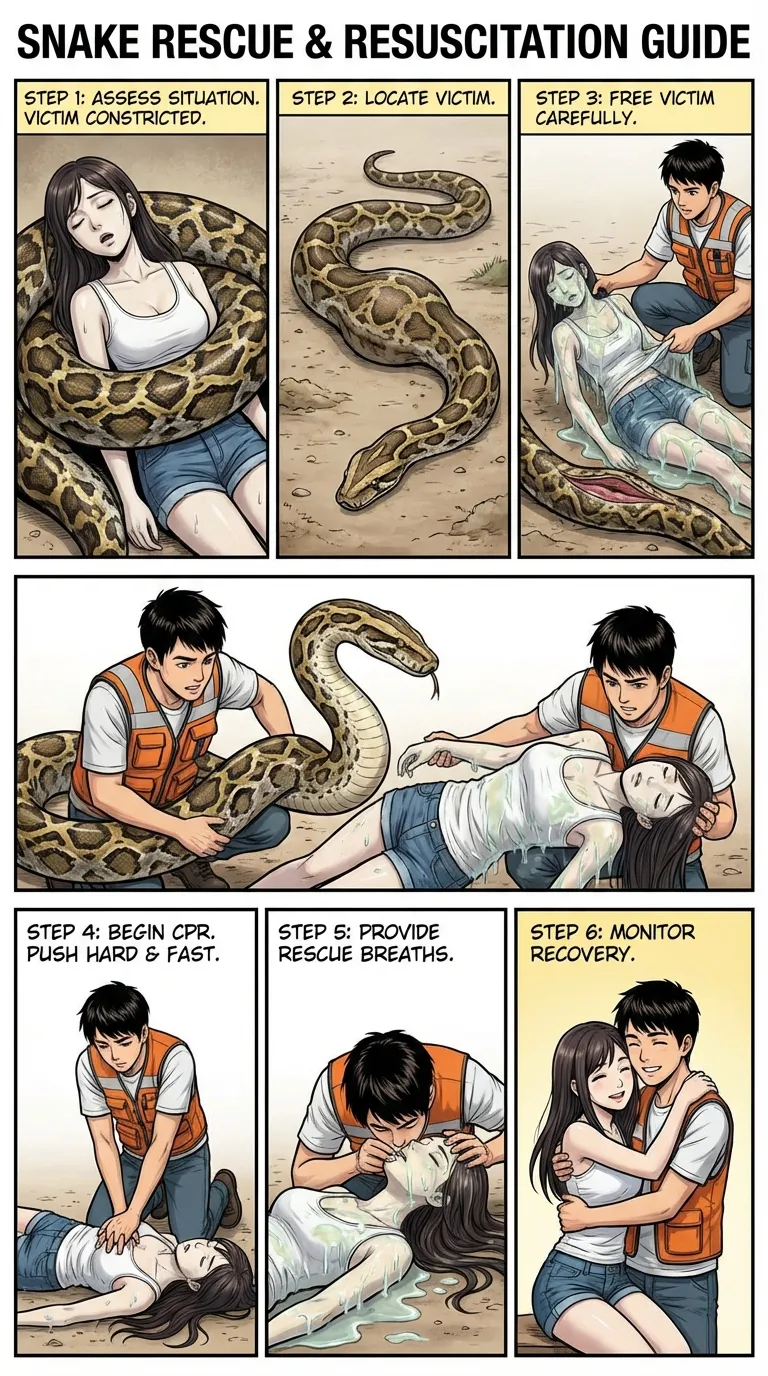 Safety Posters 2: Snake victim - Page 44