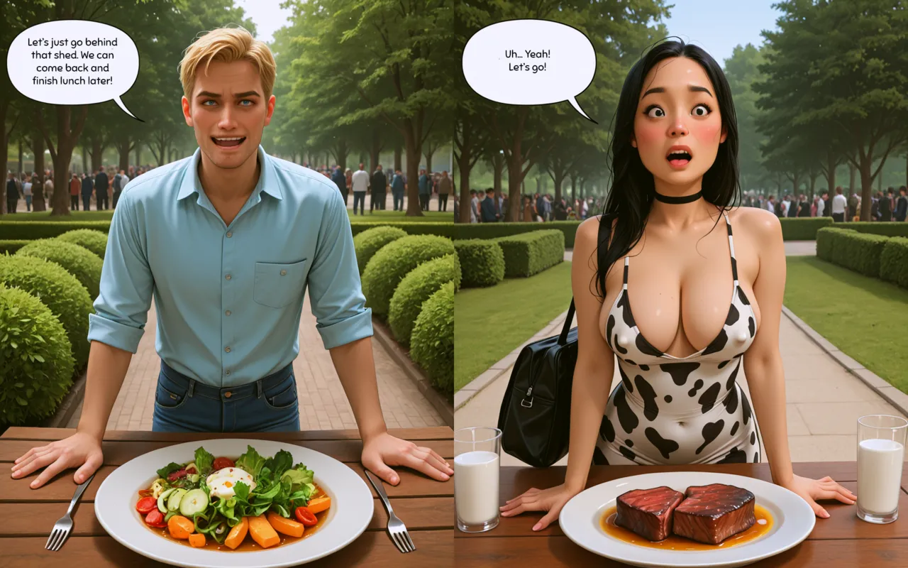 Page 29 of How to lose a guy in 10 fetishes [AI Generated] (warning: diapers, romcom)