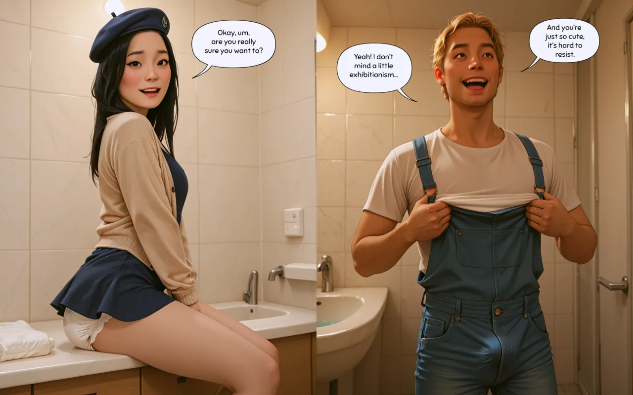 Page 73 of How to lose a guy in 10 fetishes [AI Generated] (warning: diapers, romcom)
