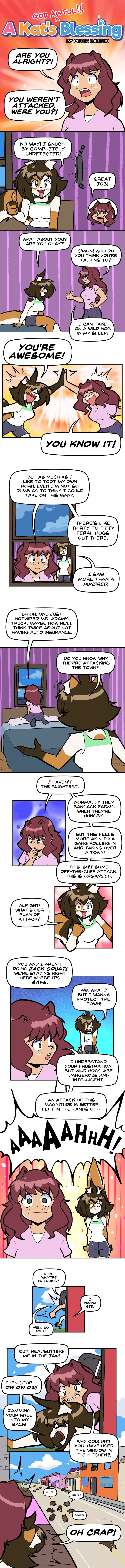[Megazone23] A Kat’s (GOD AWFUL!!!) Blessing [Ongoing] - Page 101