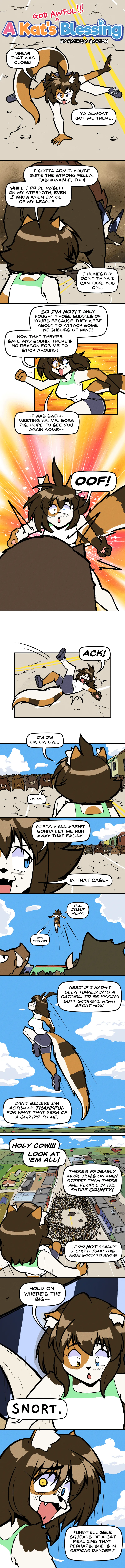 [Megazone23] A Kat’s (GOD AWFUL!!!) Blessing [Ongoing] - Page 112