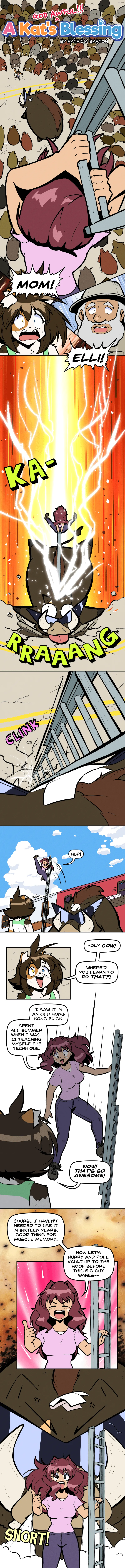 [Megazone23] A Kat’s (GOD AWFUL!!!) Blessing [Ongoing] - Page 116