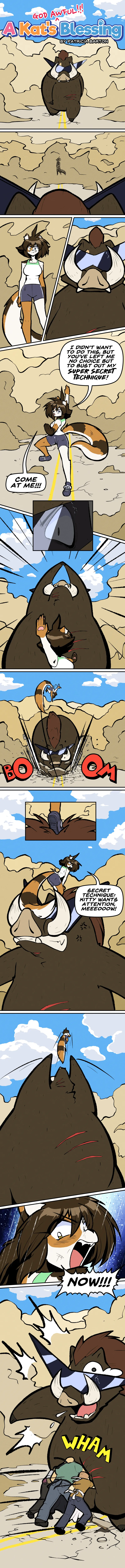 [Megazone23] A Kat’s (GOD AWFUL!!!) Blessing [Ongoing] - Page 123