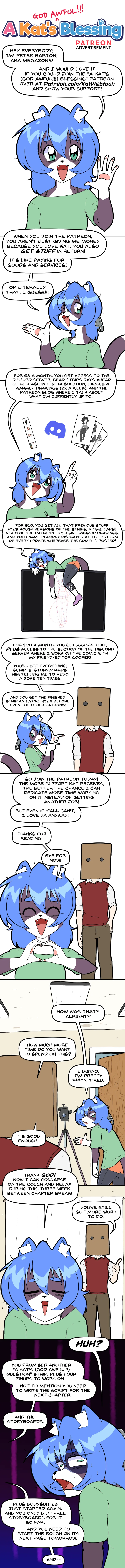 [Megazone23] A Kat’s (GOD AWFUL!!!) Blessing [Ongoing] - Page 30