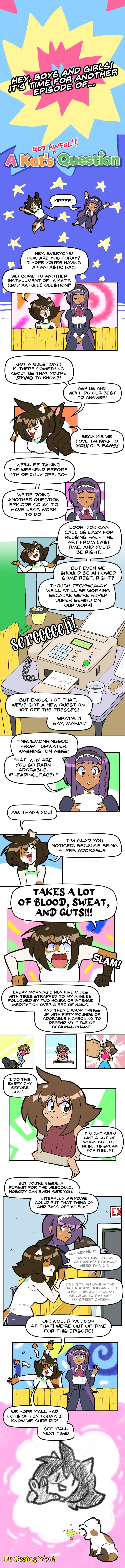 [Megazone23] A Kat’s (GOD AWFUL!!!) Blessing [Ongoing] - Page 41