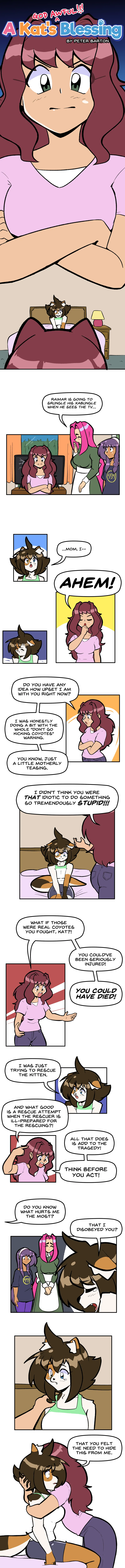 [Megazone23] A Kat’s (GOD AWFUL!!!) Blessing [Ongoing] - Page 61