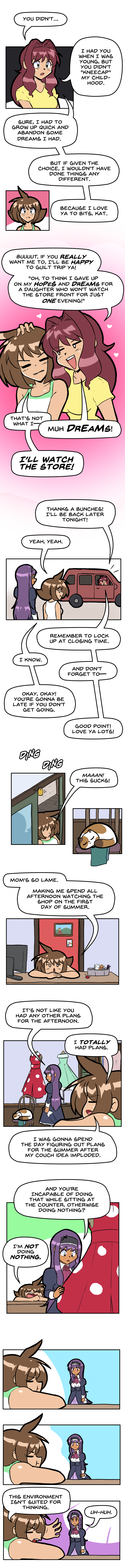 [Megazone23] A Kat’s (GOD AWFUL!!!) Blessing [Ongoing] - Page 9