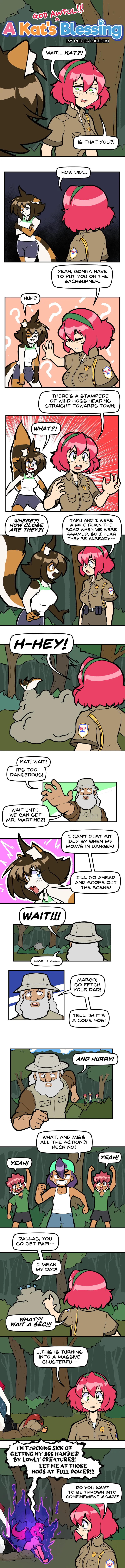 [Megazone23] A Kat’s (GOD AWFUL!!!) Blessing [Ongoing] - Page 98