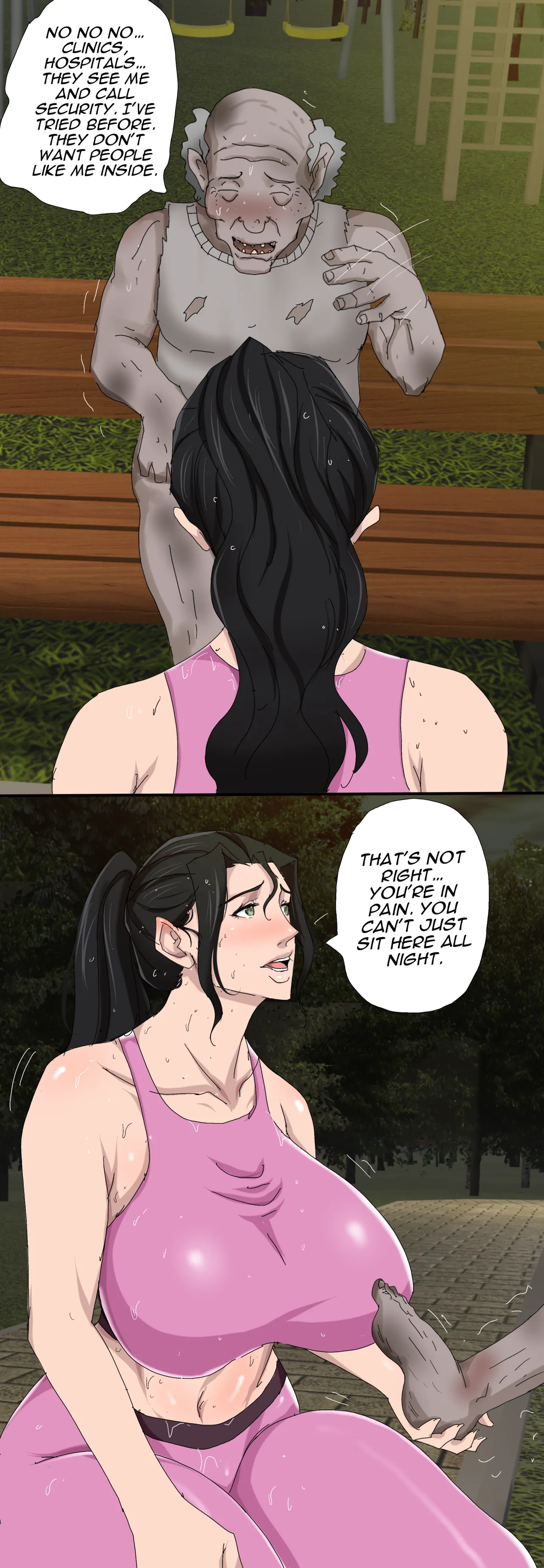 lizana and the homeless chapter 4 - Page 69