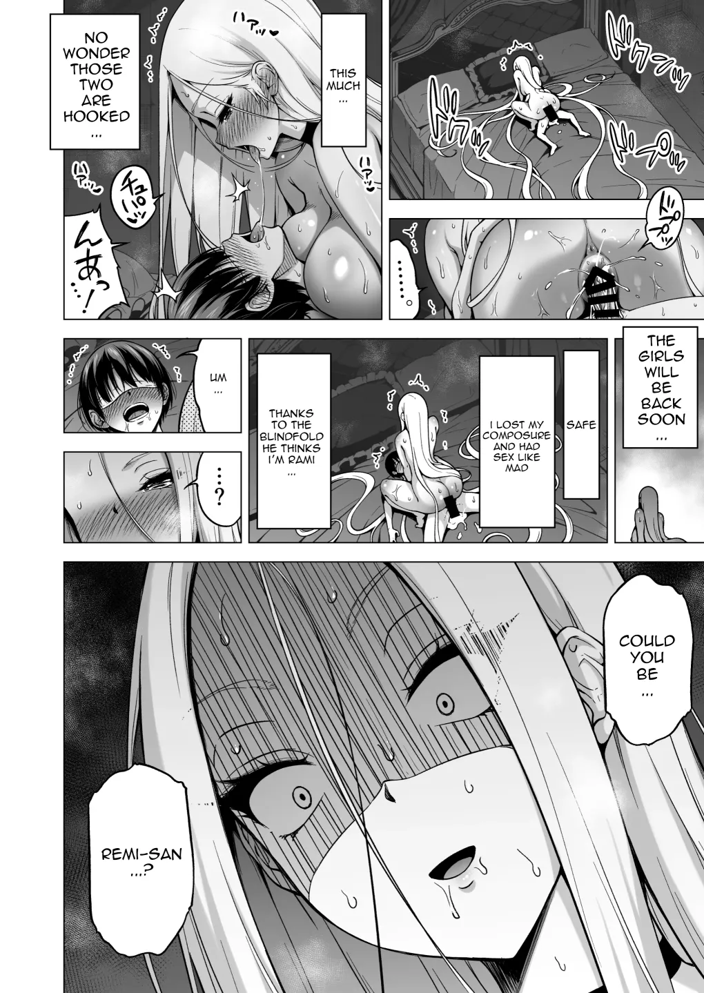 Page 79 of [Akatukiya (Akatsuki Myuuto)] Boku ni Shika Furenai Succubus 3 Shimai ni Shiborareru Hanashi 4 ~Choujo Remy Hen (Zenpen)~ | Hands-On Draining With Three Succubus Sisters 4 [English] [sanlapTL] [Digital]