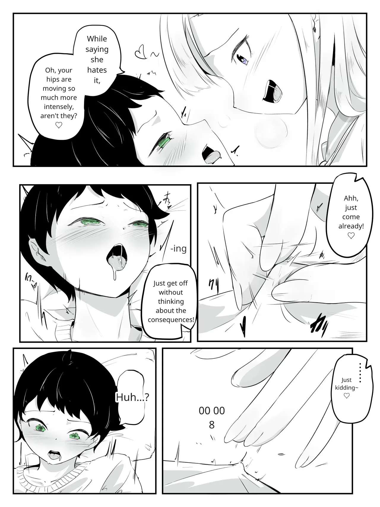 How to make a weak boy who ejaculates with a fake chastity belt strap-on 2 - Page 15