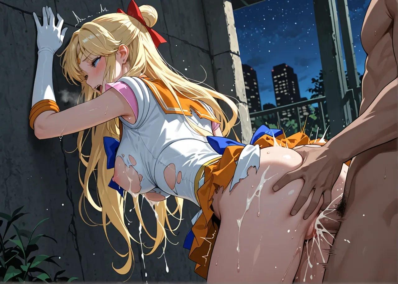 Sailor Moon cartoon parody 3d - Page 379