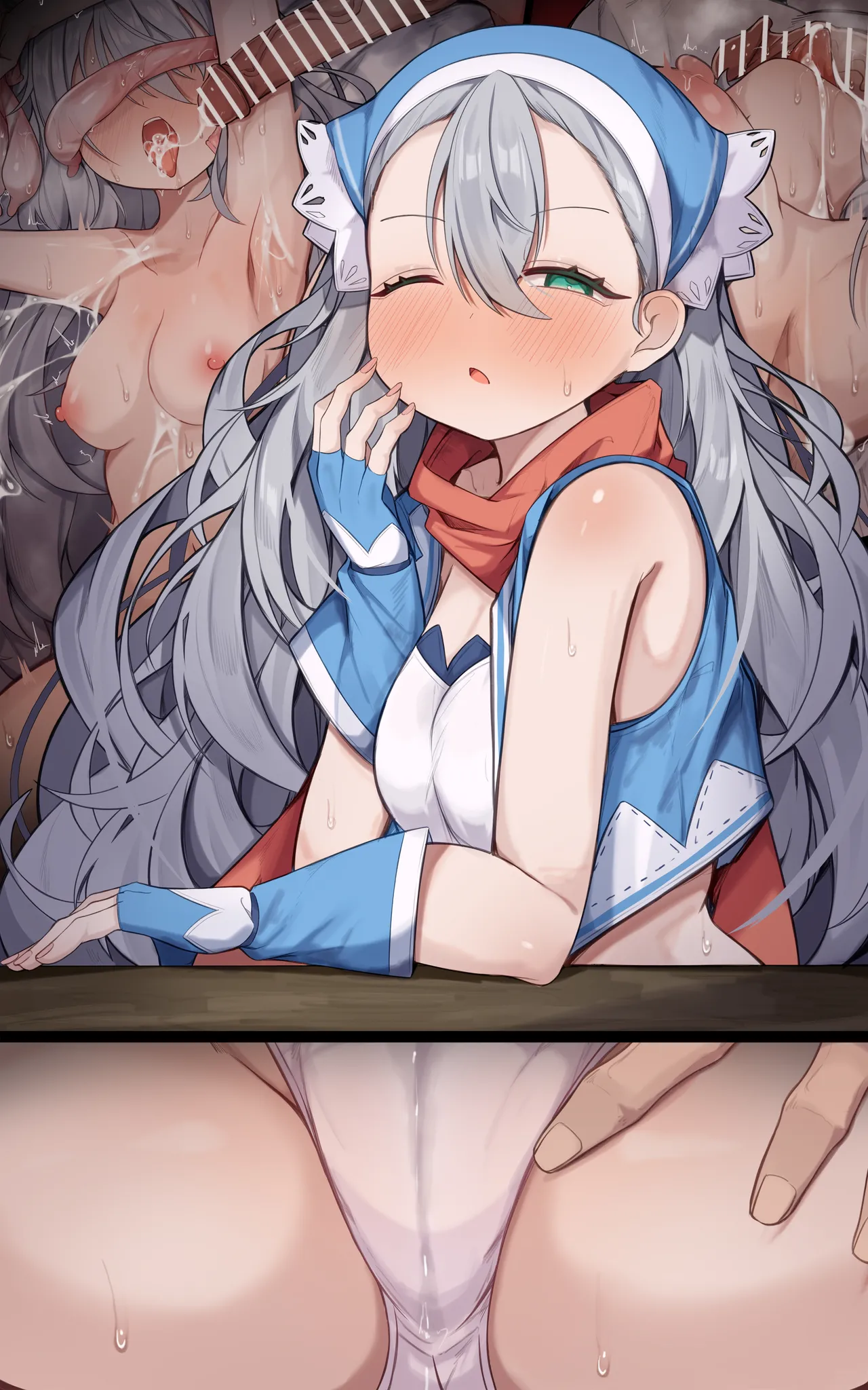 性豪絶倫巨根金ピカモコモコ系主人公とカリンちゃん - Page 23