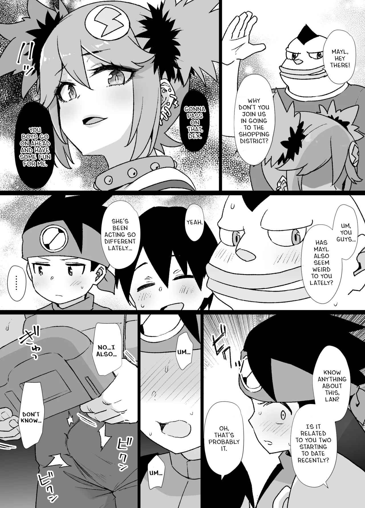 Megaman EXE - Corrupted Roll & Mayl Sakurai Manga - Page 14