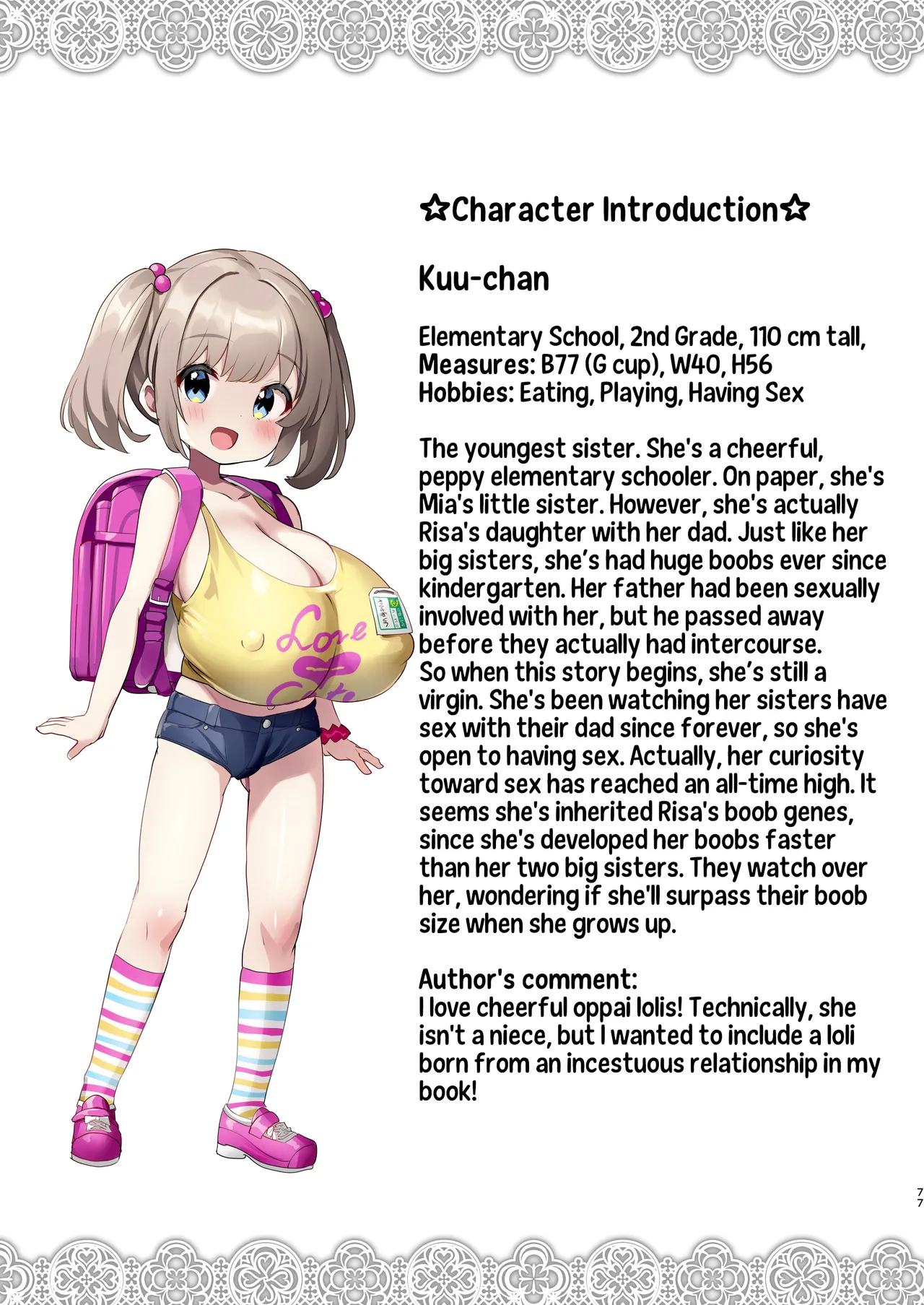 Page 76 of Mei Chichi Harem ~Mecha Amaetekuru Kogara Bakunyuu Meikko 3-shimai to Icha Love Sex Seikatsu~ | My Happy Titty Life with my Three Big-Breasted Little Nieces!