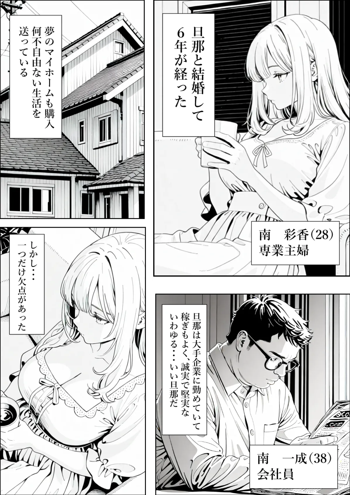精子提供される妻 - Page 1