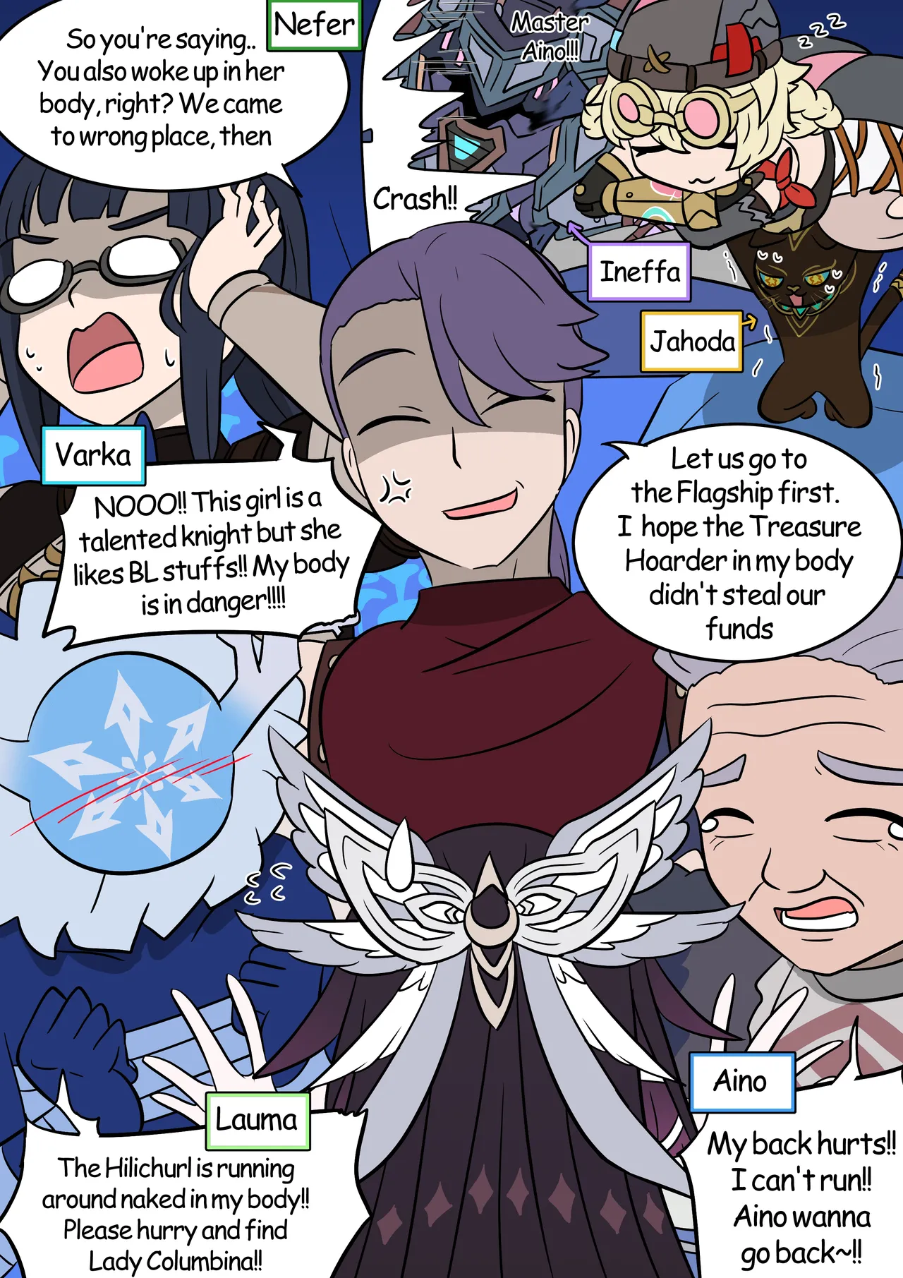 Columbina's Prank - Page 3