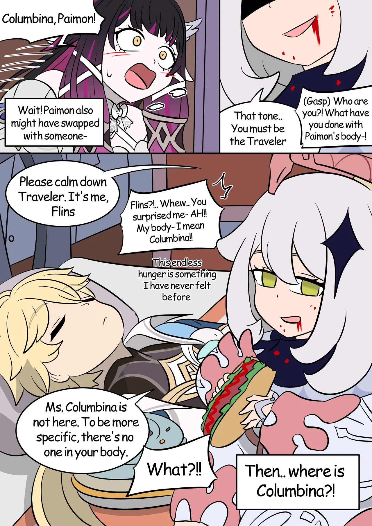 Columbina's Prank - Page 4