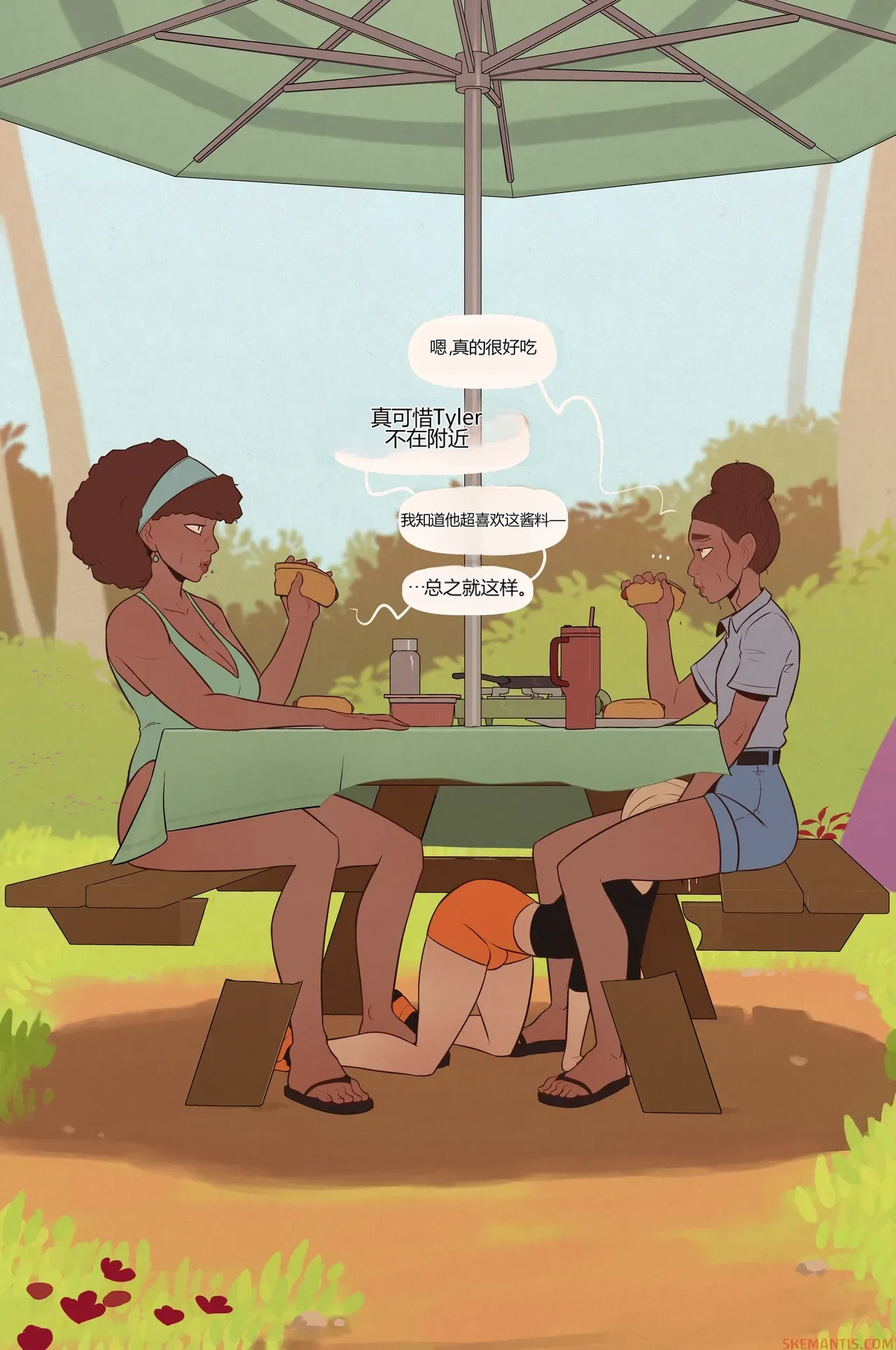 Tyler goes camping part 1-3 - Page 71