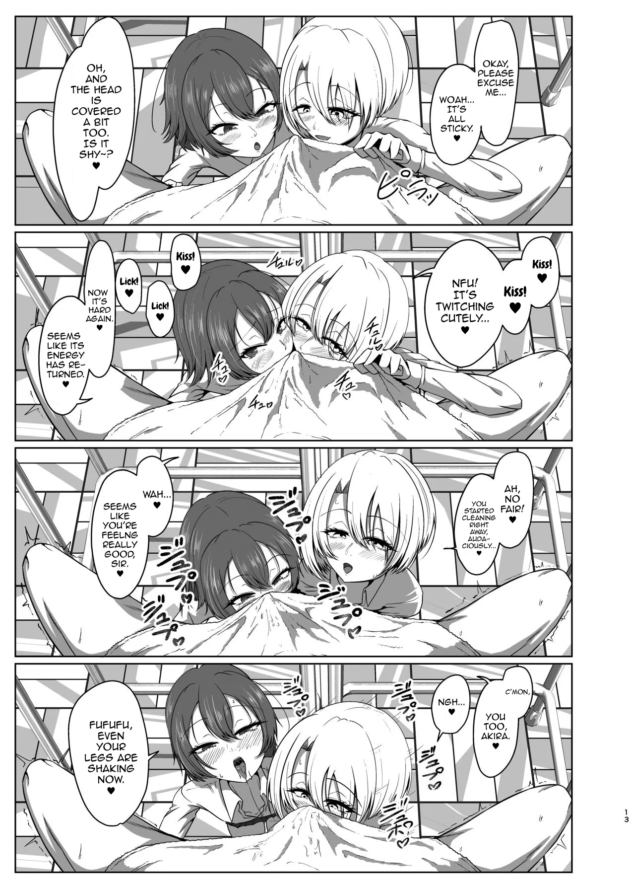 Geneki Josou Danshi OnaSuppo Kissa - Page 13