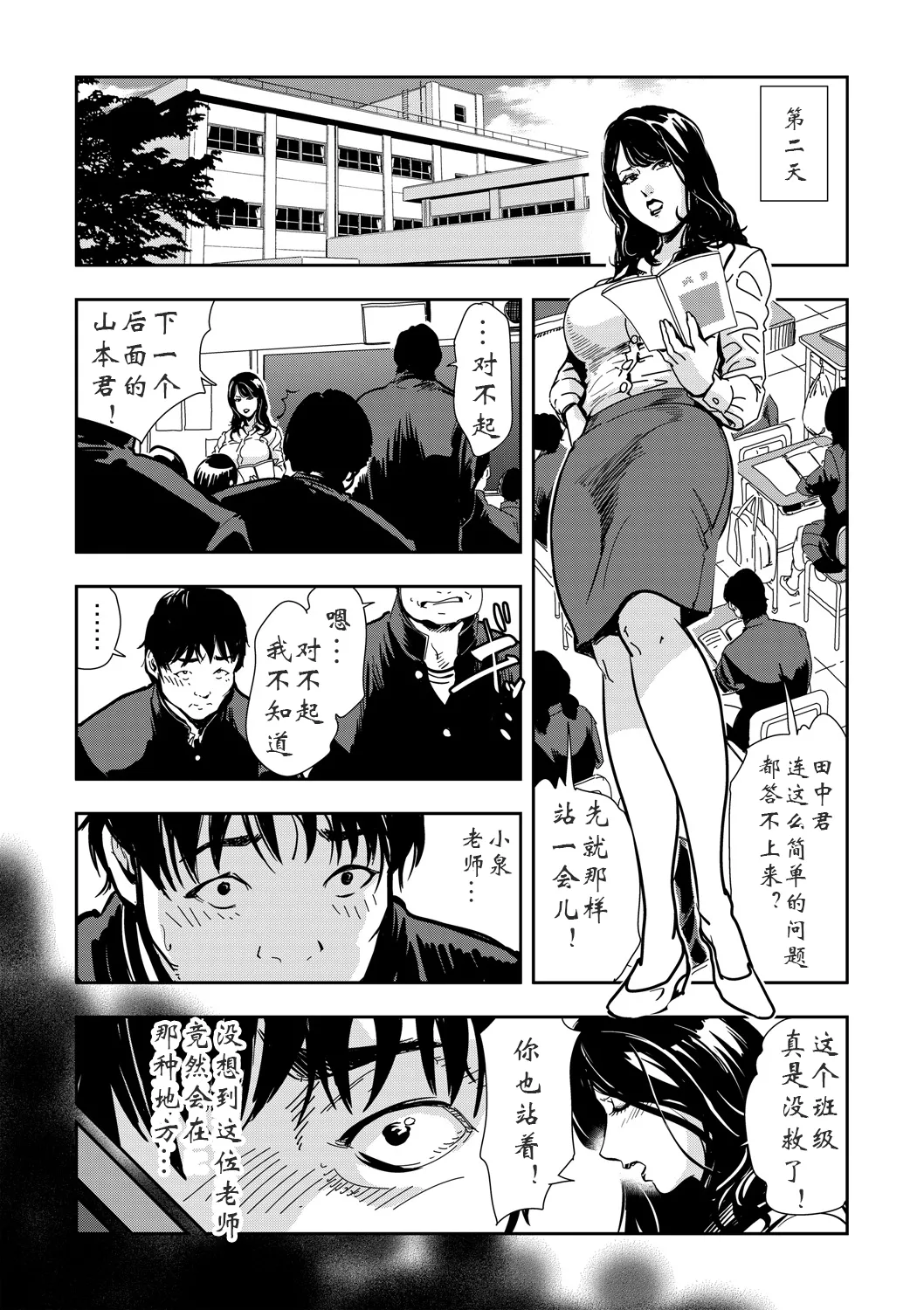 強性指導～メチャクチャに汚されて（多机翻对比自汉化） - Page 54