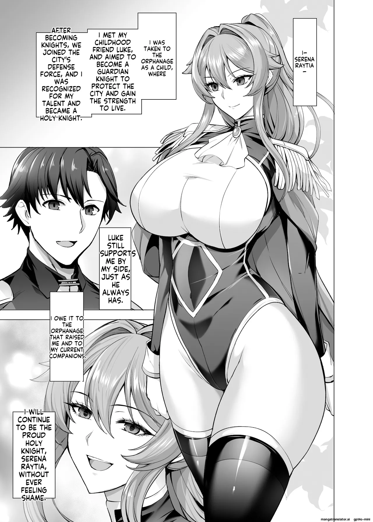 Page 3 of [Tamagobou (Kumakiti)] Otosareru Kishi no Hanashi 2 | The Tale of the Knight 2 [English] [MTL] [Digital]