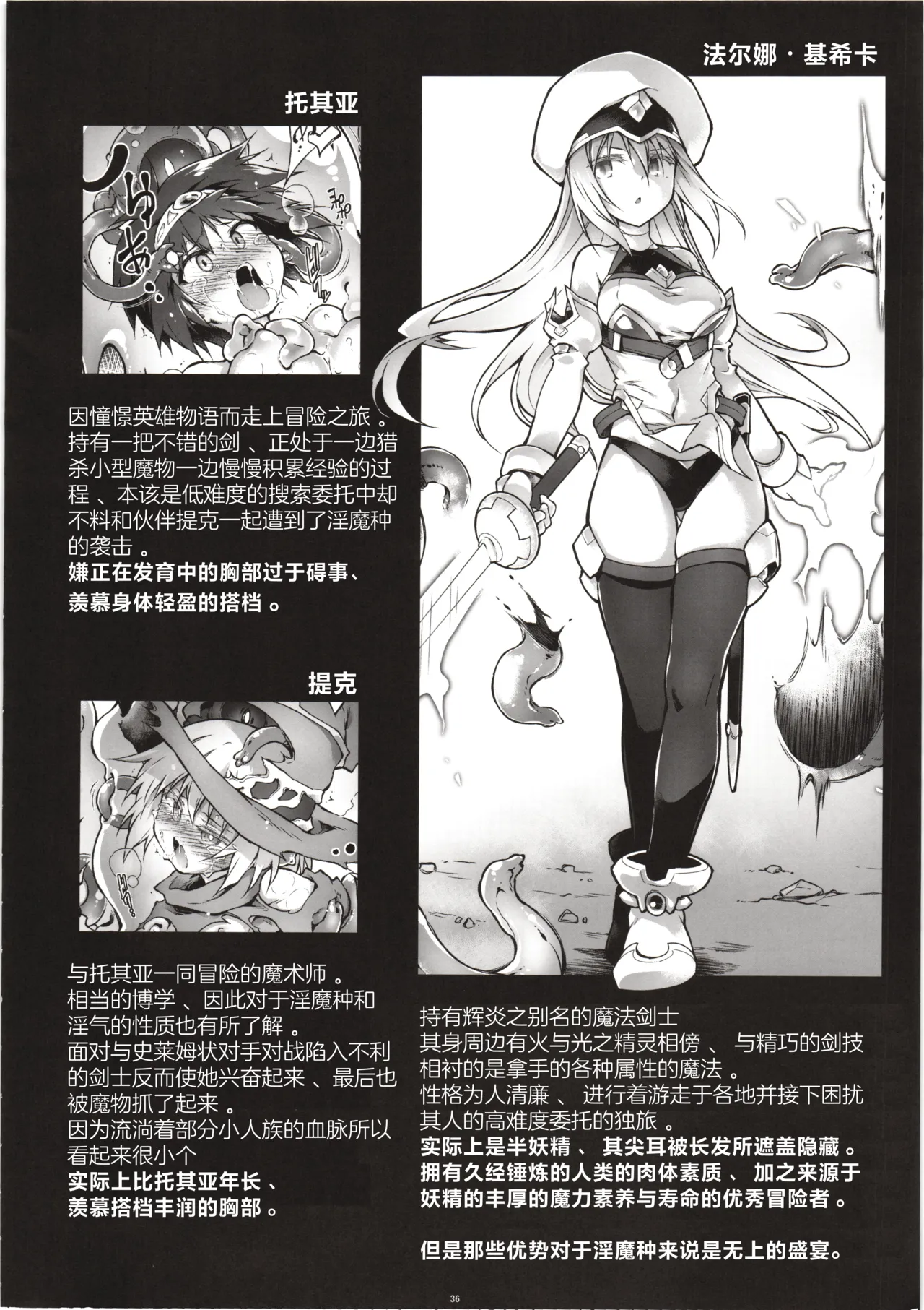 Kien no Faruna wa Nigerarenai | 辉炎的法尔娜已无处可逃 - Page 35