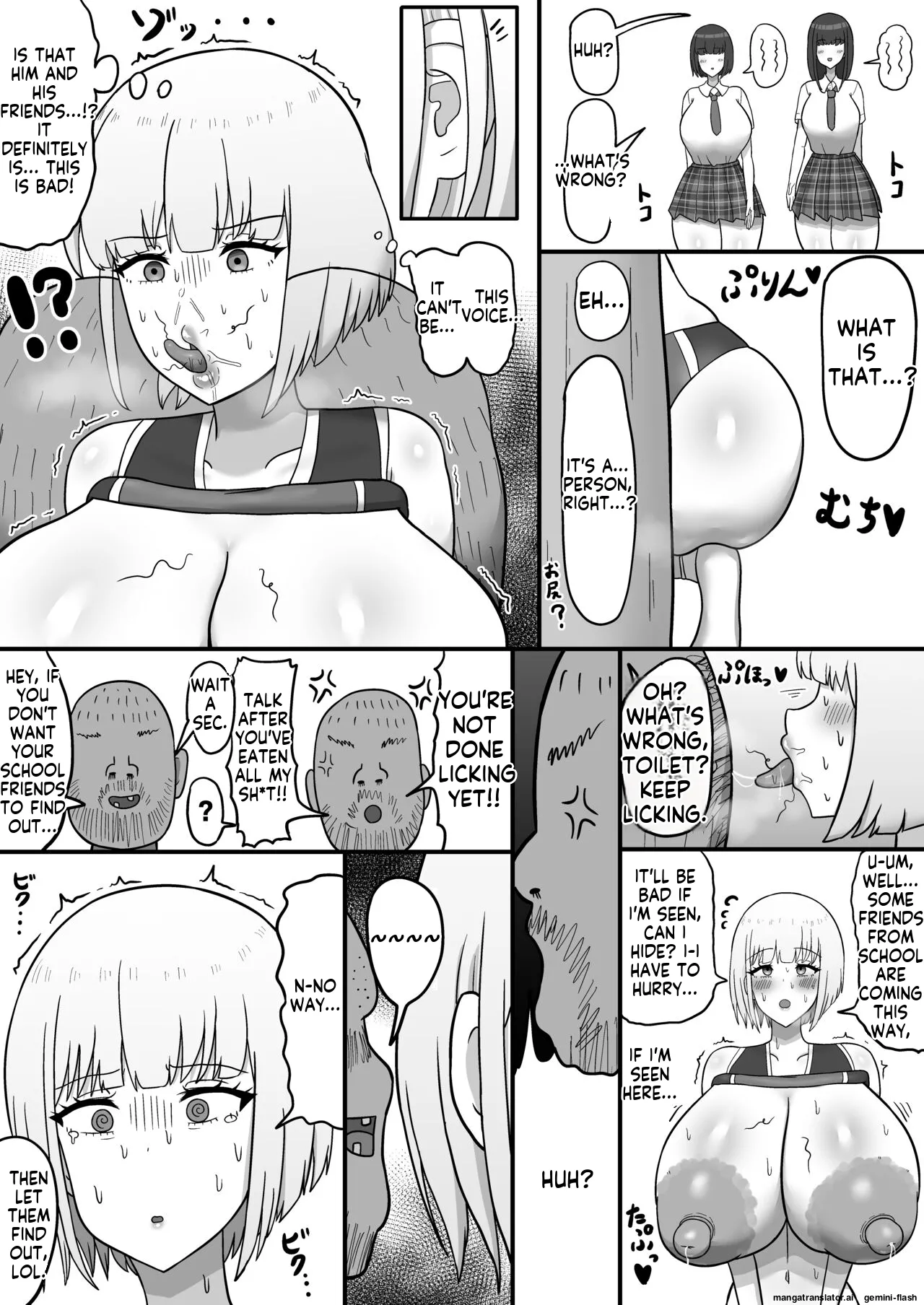 Page 18 of [Tanechikoya (Tanehijiri)] Ikemen Joshi no Volley-bu Kanojo ga Homeless ni Netorareru Hanashi [English]