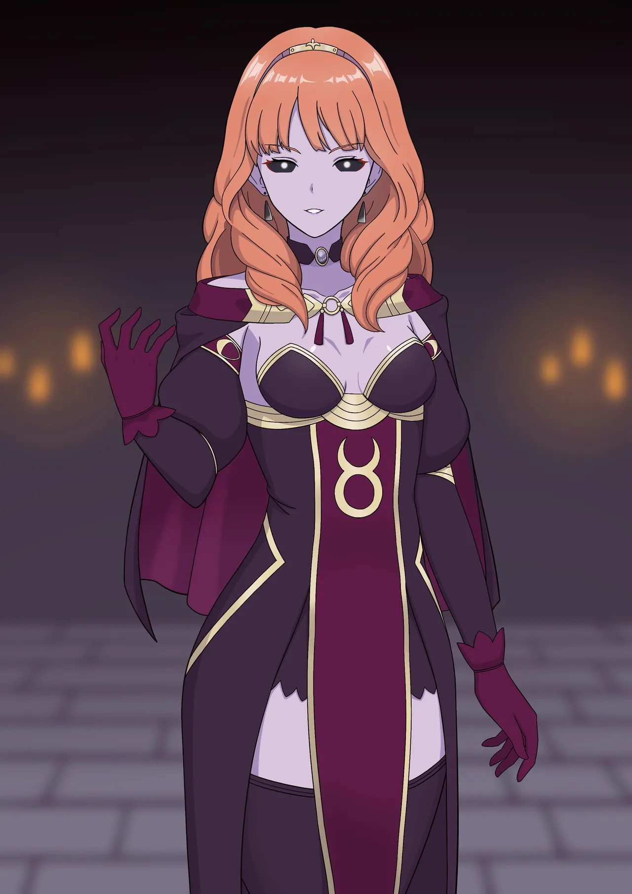 Iluling / 伊露灵 FE Celica: Evil Witch Transformation with Dialogues [JP/CN/EN] / FE Celica becomes an evil witch - Page 115