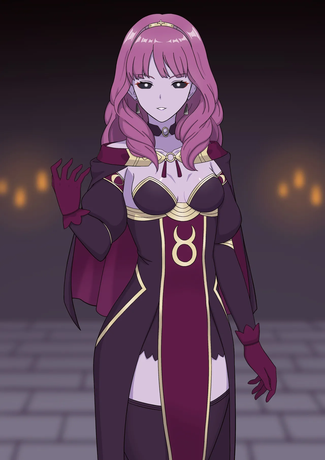 Iluling / 伊露灵 FE Celica: Evil Witch Transformation with Dialogues [JP/CN/EN] / FE Celica becomes an evil witch - Page 125