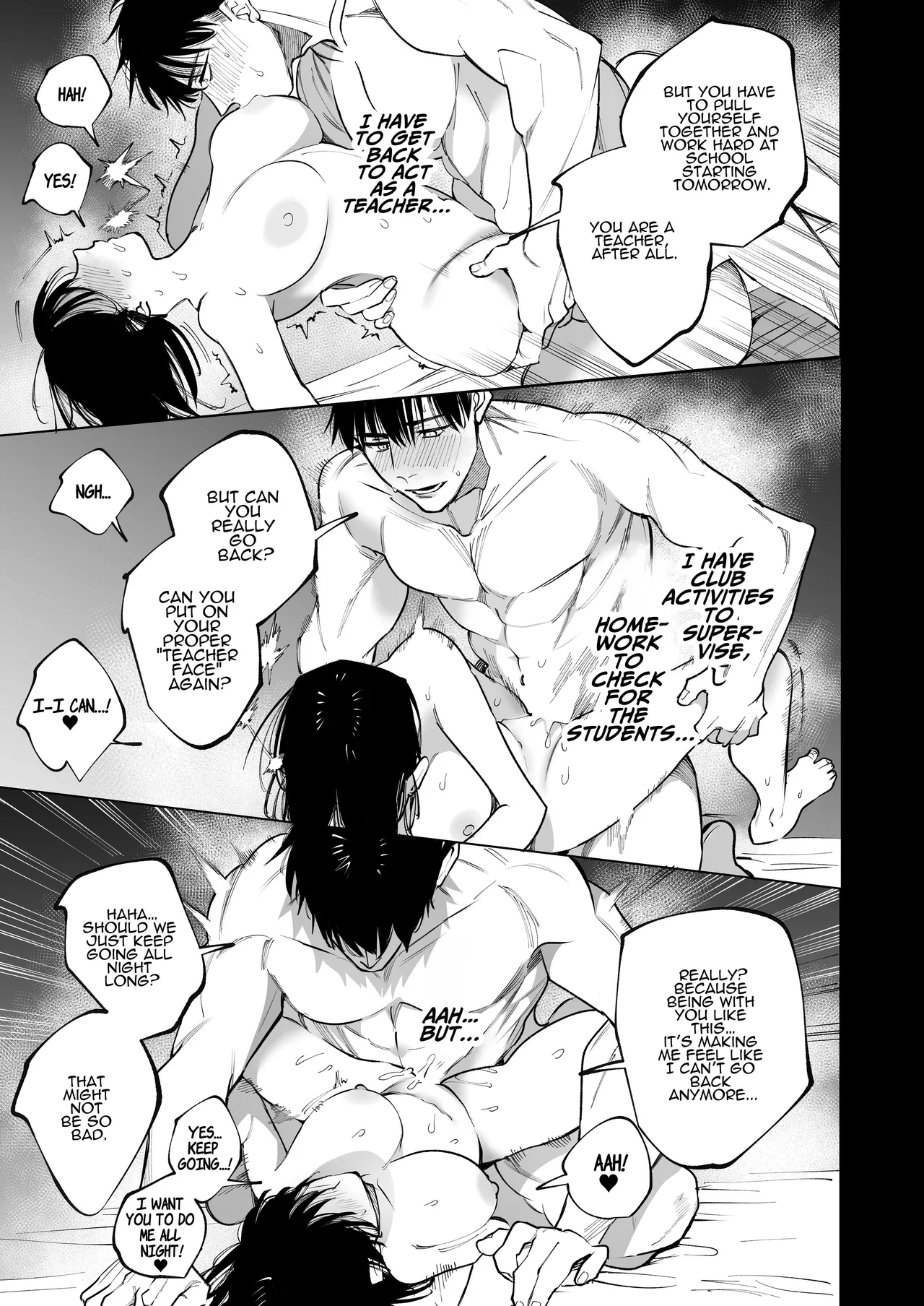 Mr. Munakata Is LUSTING AFTER A New Teacher Like Me - Page 77