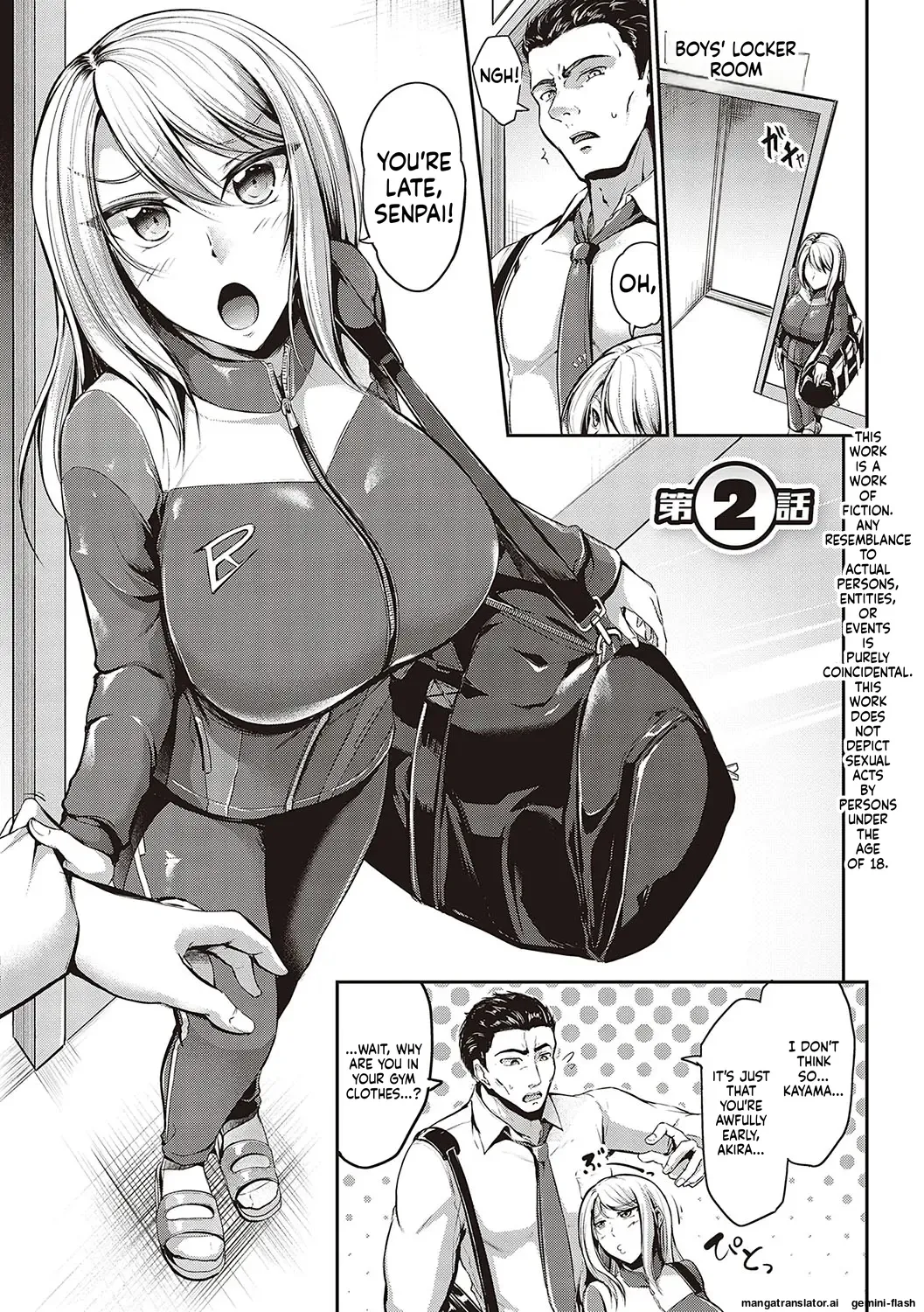 Swimming Life + Ch. 5 Senga + Shoki Settei Shiryou - Page 38
