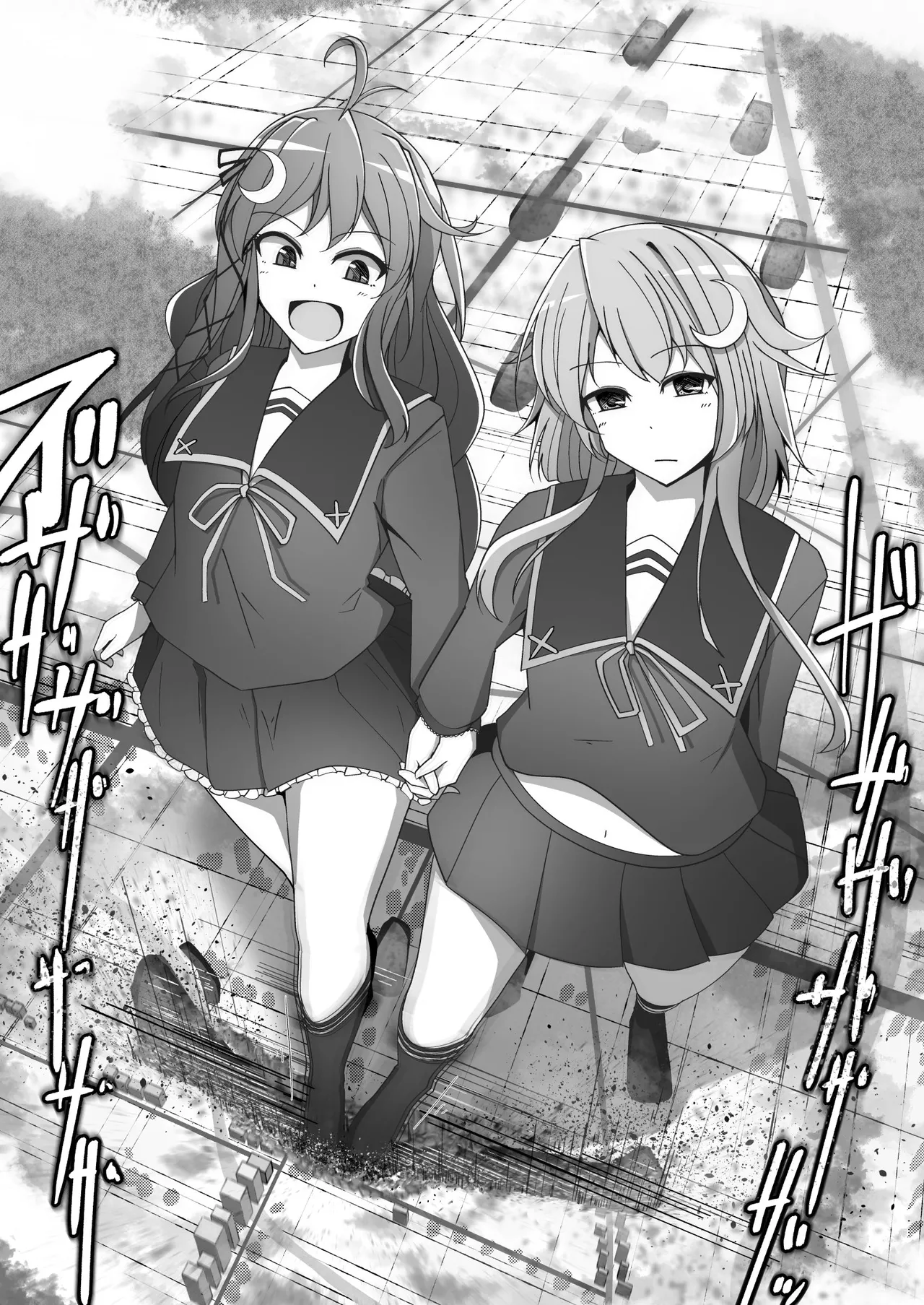 Being Locked in a Grapple with Gigantic Shipgirls Doujin Collab - Page 10