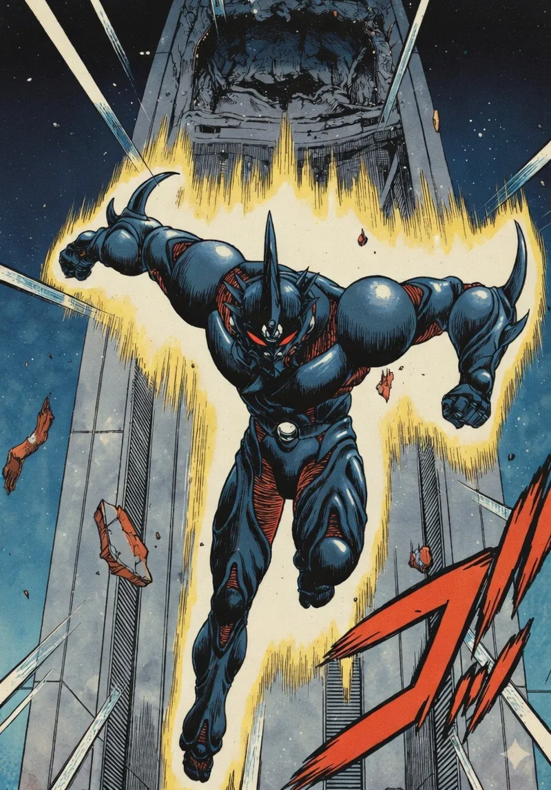 Guyver manga colored  AI - Page 18