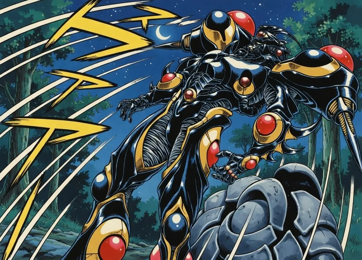 Guyver manga colored  AI - Page 28