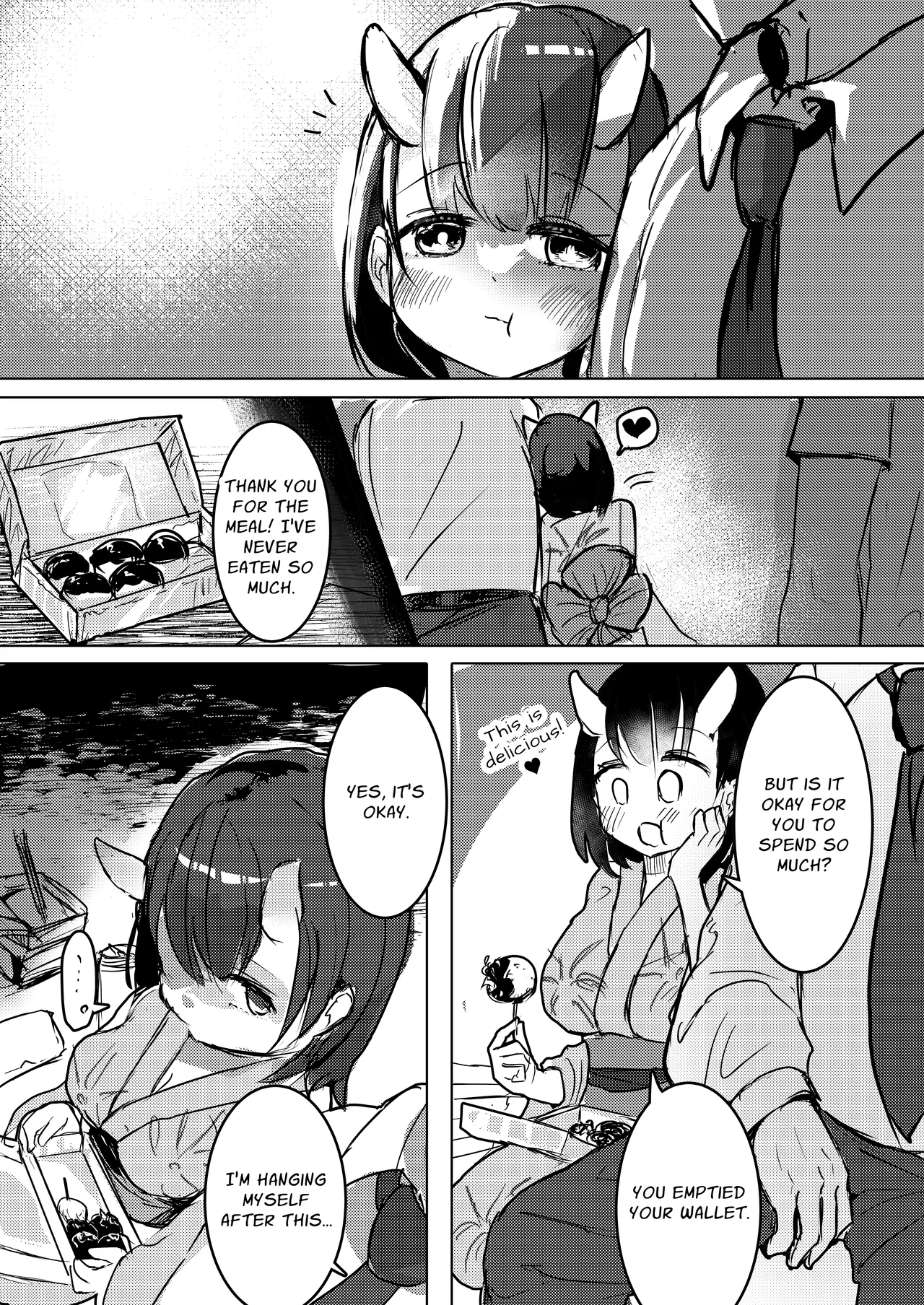 Page 7 of [Omochitsuki] Onimusume-san ni Shiboraretai | I Want To Be Squeezed Dry By An Ogress [English] [sakurei]