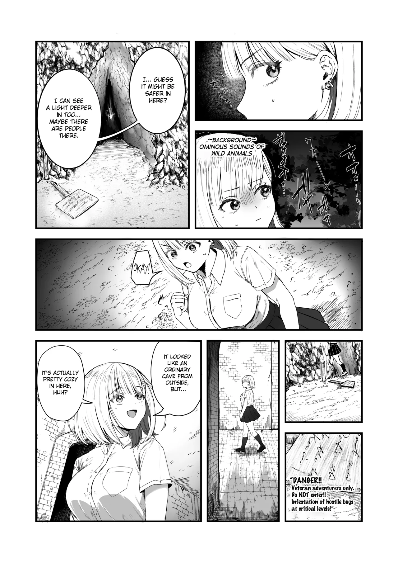 Page 3 of [wasabizuke (wasabi)] Isekai Teni x JK x Mushi [English] {Mant}