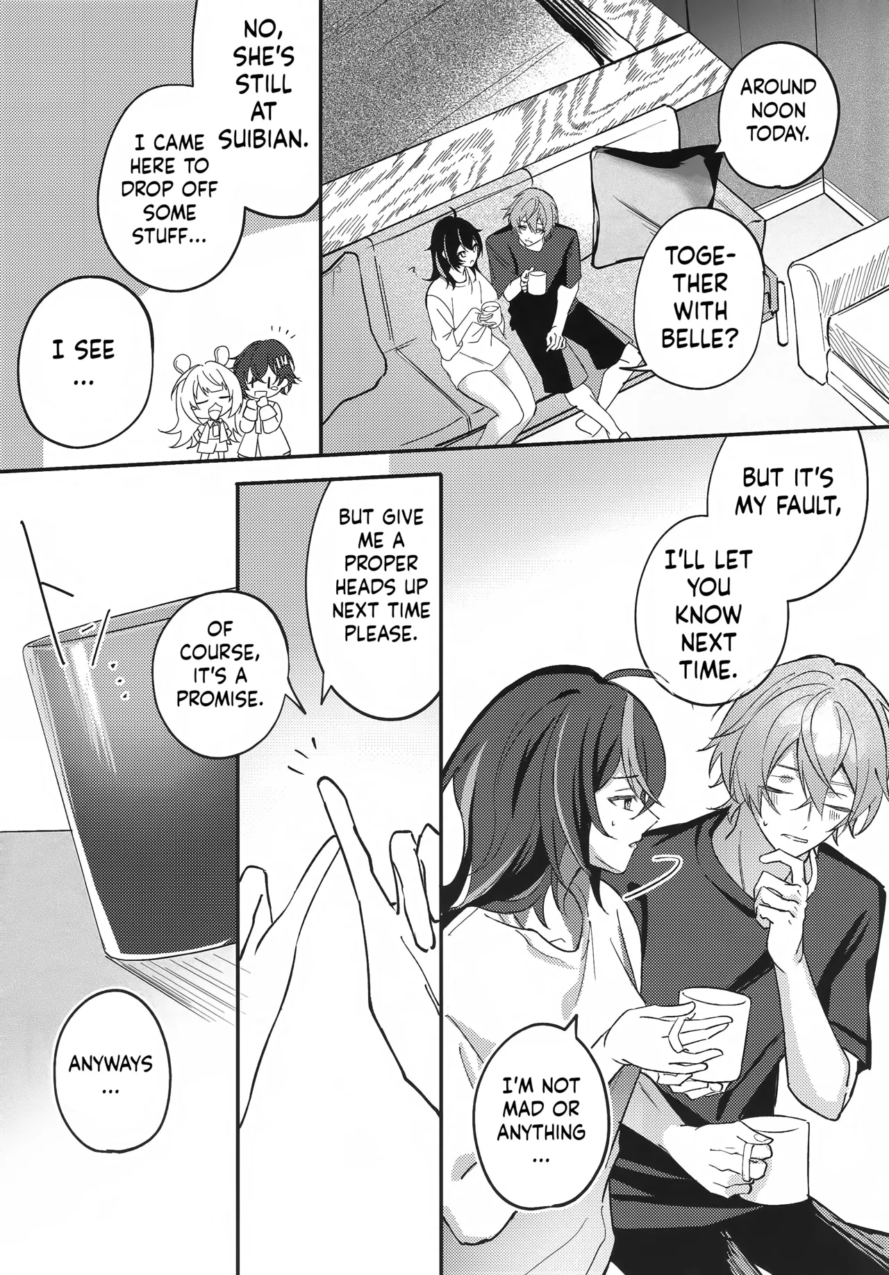 Amayadori wa Taion de. - Under the rain. - Page 20