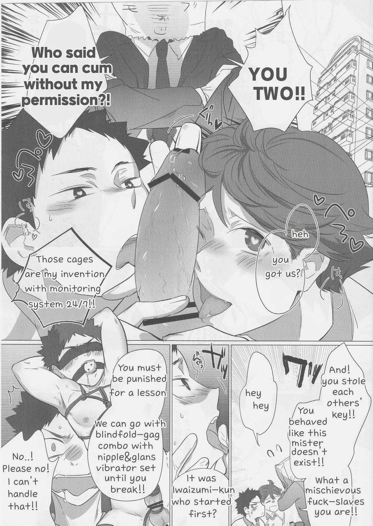 Happy Monday!! mob-oji x aun - Page 9