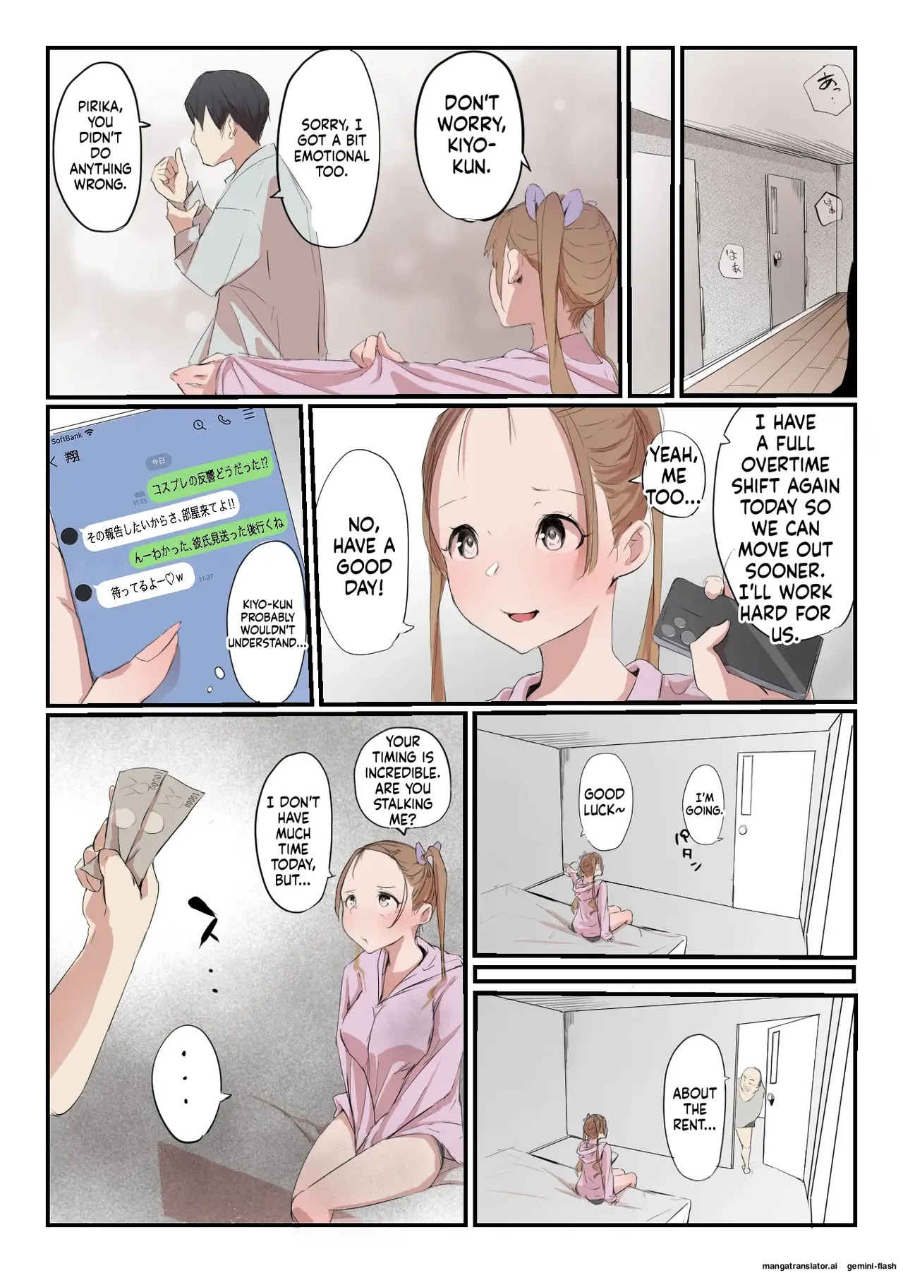 Yasui Share House de Kanojo ga Nerawareru Hanashi - Page 24